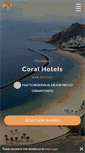 Mobile Screenshot of coral-hotels.com